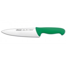Нож поварской серия 2900 L20cm Arcos 292121 зеленая ручка