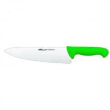 Нож кухонный поварской серия 2900 L25cm Arcos 290821 зеленая ручка