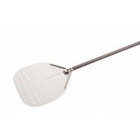 AF-32RF Лопата для пиццы GI. METAL ал.,ручка из ал. прямоугольная перфорированная 33х33мм,183мм