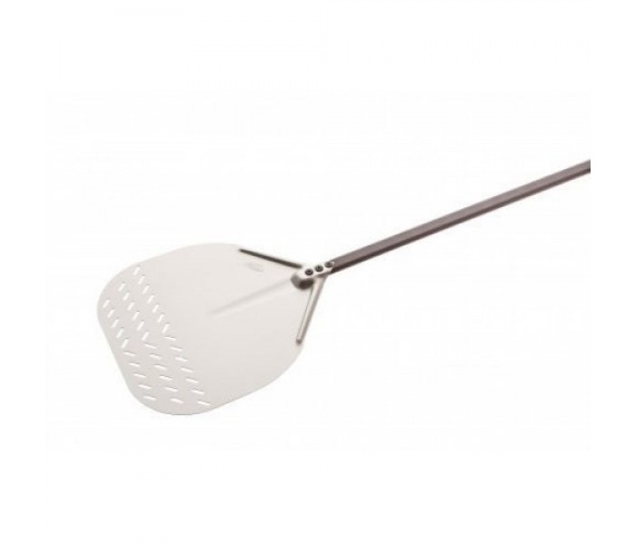 AF-32RF Лопата для пиццы GI. METAL ал.,ручка из ал. прямоугольная перфорированная 33х33мм,183мм