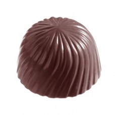 1140 Форма для шоколада Волна Chocolate World 29x19мм