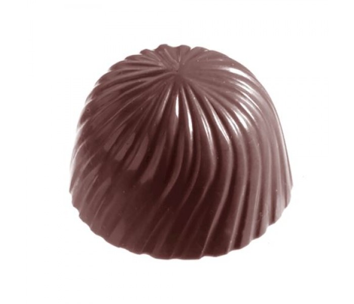 1140 Форма для шоколада Волна Chocolate World 29x19мм