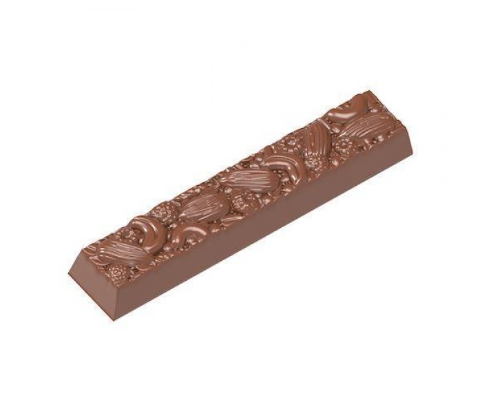 1872 CW Модуль для шоколада Узоры Chocolate World 116,50x22,50x15мм,8 шт
