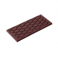 2091 CW Форма для шоколада Плитка Chocolate World 129x52x4мм-4x24 гр