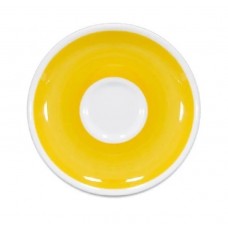 34414 Блюдце Ancap для серий Millecolori,цвет желтый,ручная роспись o14,5мм