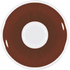 34416 Блюдце Ancap для серій Millecolori, колір коричневий, ручний розпис o14,5мм