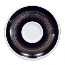 34418 Блюдце Ancap для серій Millecolori, колір чорний, ручний розпис o14,5мм