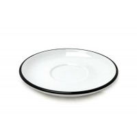 37254 Блюдце Ancap Pennellessa Black rims для серий Verona,Torino O14,5мм