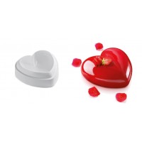 AMORE/C Набор силикон. форма Silikomart 142х137мм,h50мм и штамп для бисквита
