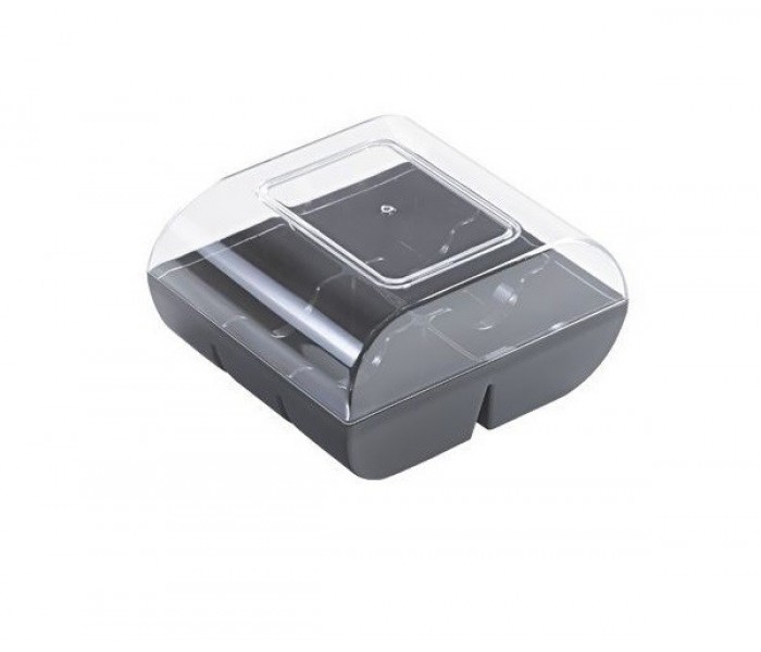 Black 6 Коробки для 6 макаронс Silikomart 90 шт
