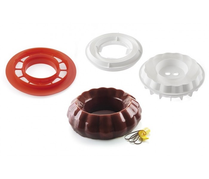 KIT DIAMOND CROWN Форма силикон. Silikomart o240мм,h75мм,2 л,2 шт + каттер