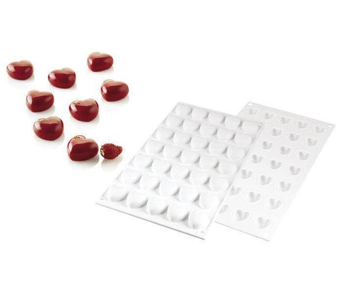 MICRO LOVE5 Форма силикон. Silikomart 26,5x25мм,h13,75мм