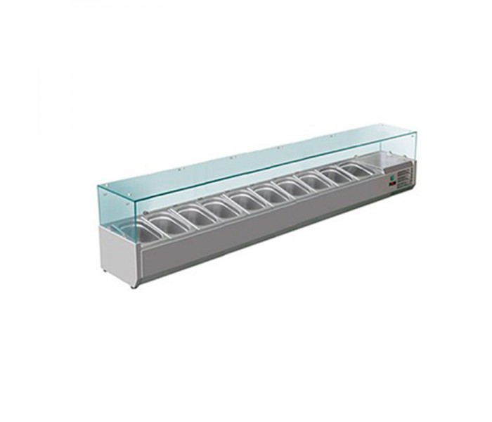 Витрина саладетта GN 1/4-10 шт Gooder VRX2000/330