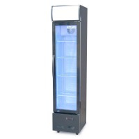 Шкаф холодильный для напитков 135 л GoodFood BC160BW2LEDCOL black-white