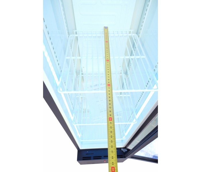 Шафа холодильна для напоїв 135 л GoodFood BC160BW2LED Black-White