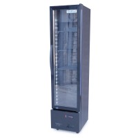 Шафа холодильна для напоїв 135 л GoodFood BC160NBB2LED black-black