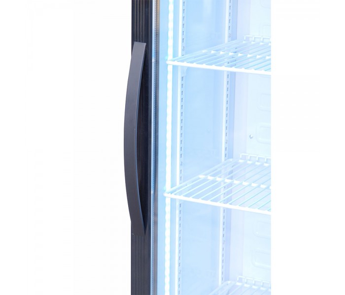 Шкаф холодильный для напитков 135 л GoodFood BC160NBW2LED черный-белый