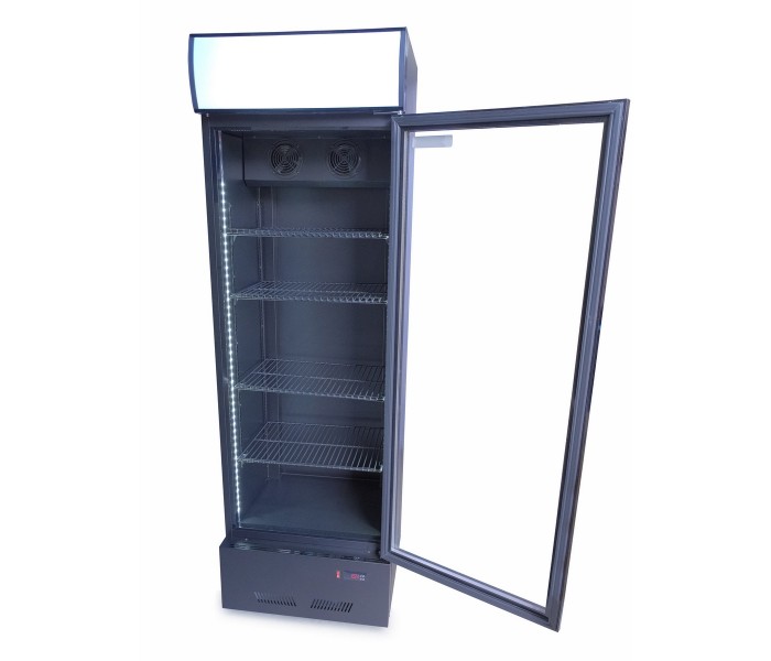 Шафа холодильна для напоїв 310 л GoodFood BC360BB2LED black-black