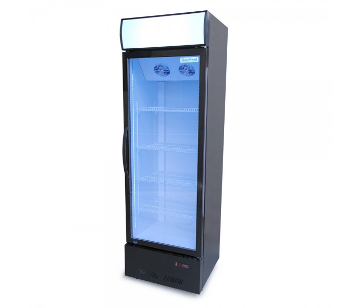 Шкаф холодильный для напитков 310 л GoodFood BC360BW2LEDCOL black-white