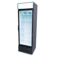 Шкаф холодильный для напитков 310 л GoodFood BC360BW2LED black-white
