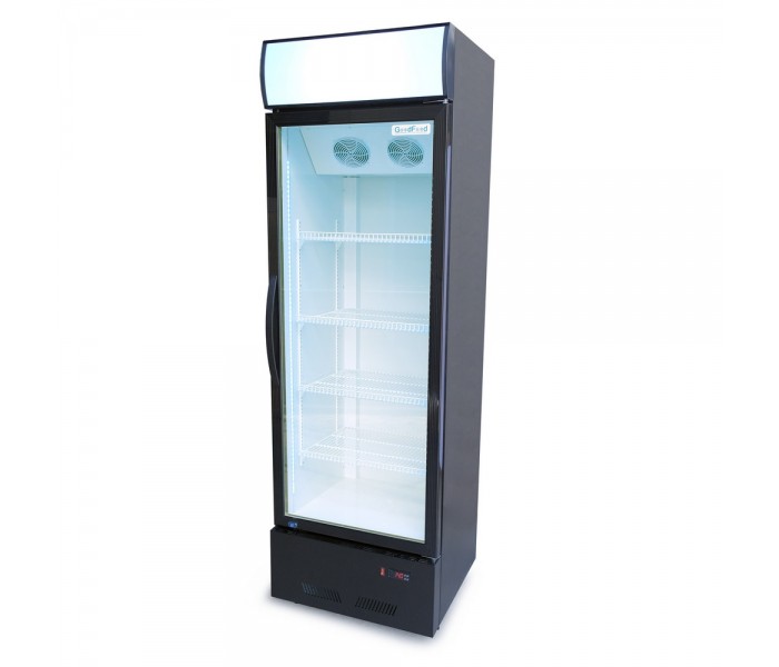 Шкаф холодильный для напитков 310 л GoodFood BC360BW2LED black-white
