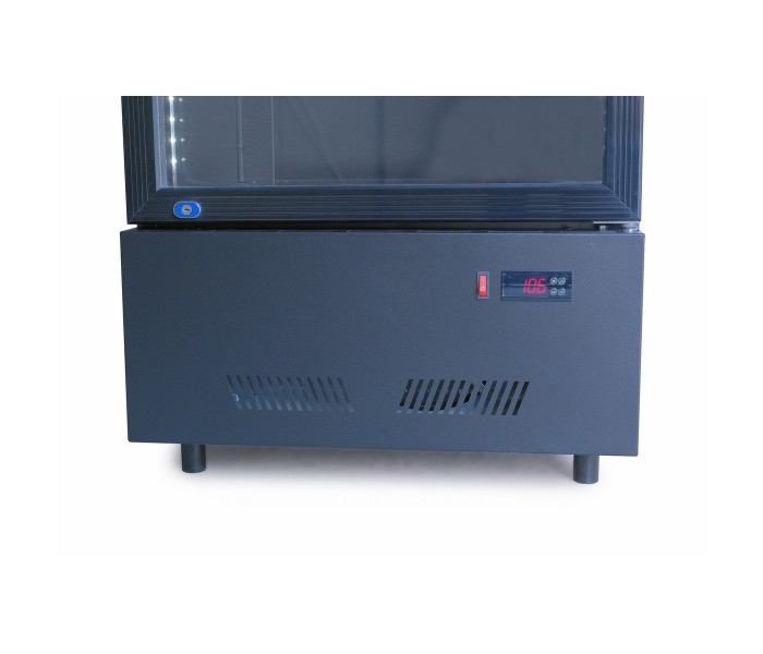 Шкаф холодильный для напитков 310 л GoodFood BC360NBB2LED black-black