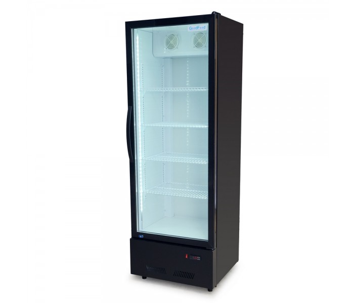 Шкаф холодильный для напитков 310 л GoodFood BC360NBW2LED black-white