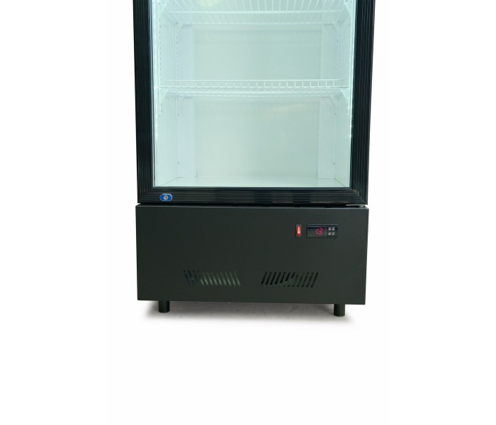 Шкаф холодильный для напитков 310 л GoodFood BC360NBW2LED black-white