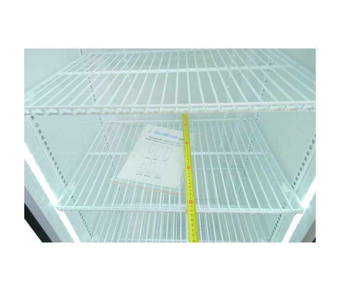 Шкаф холодильный для напитков 310 л GoodFood BC360NBW2LED black-white