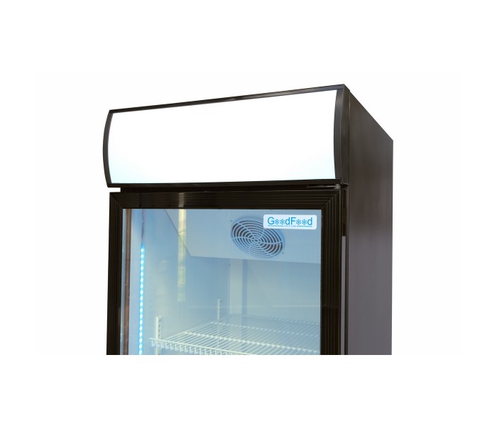 Шкаф холодильный для напитков 466 л GoodFood BC480BW2LED black-white