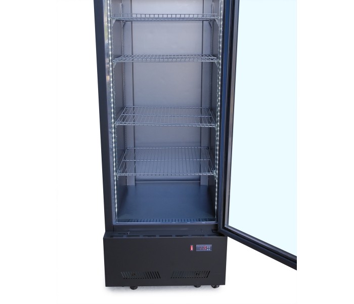 Шкаф холодильный для напитков 466 л GoodFood BC480NBB2LED black-black