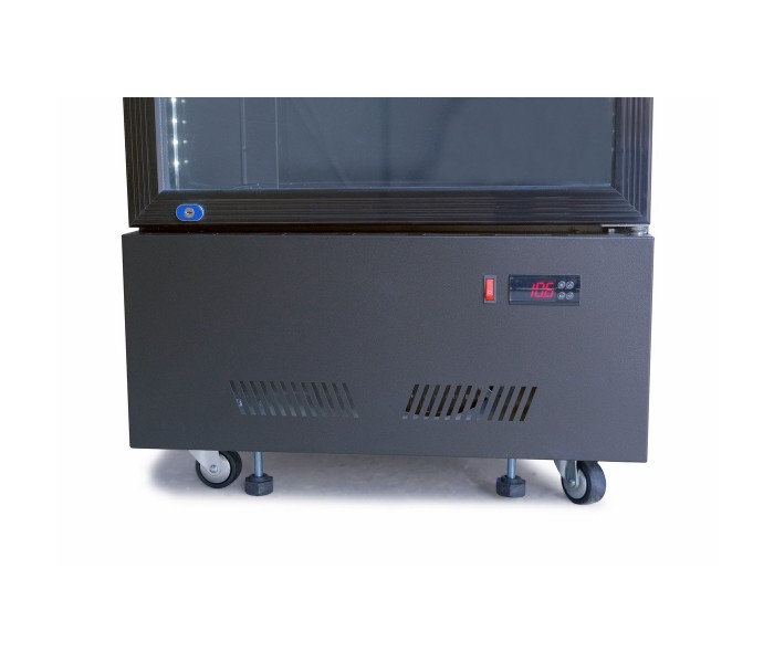 Шкаф холодильный для напитков 466 л GoodFood BC480NBB2LED black-black