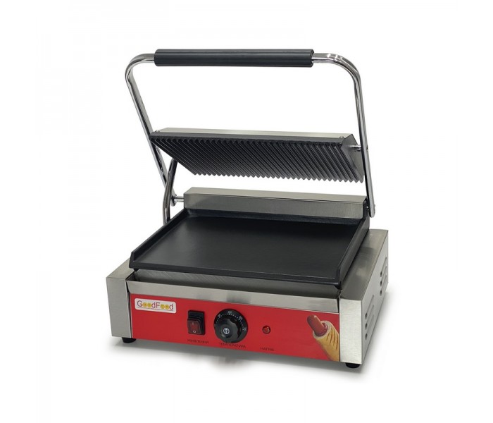 Гриль контактний GoodFood ECG11EA Panini RED