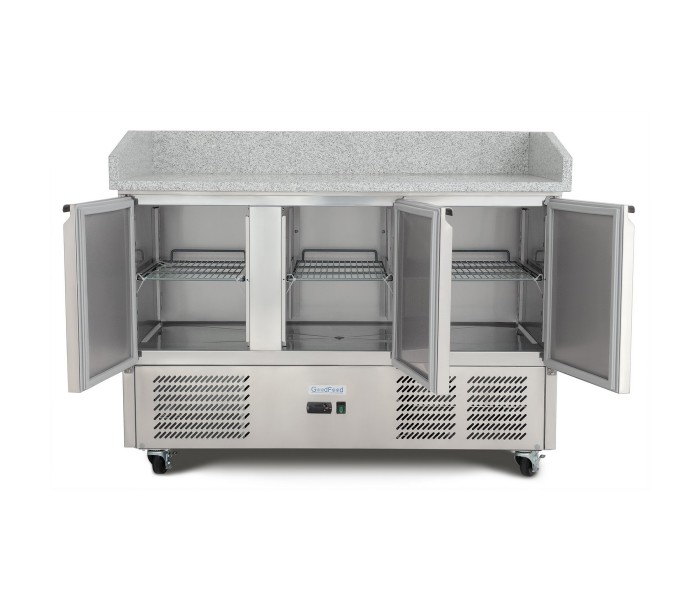 Стол холодильный для пиццы 368 л GoodFood GF-S903PZ-HC