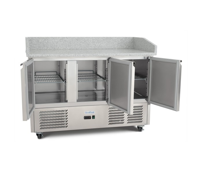 Стол холодильный для пиццы 368 л GoodFood GF-S903PZ-HC