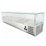 Дополнительное фото №2 - Холодильная витрина для топпинга GoodFood GF-VRX1500/330-H6C 7хGN1/4 емкостей