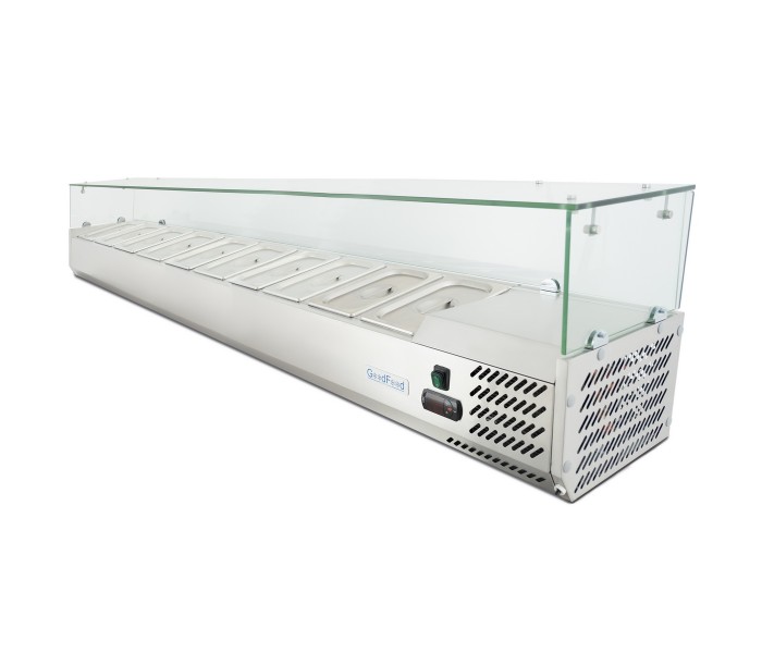 Холодильная витрина для топпинга GoodFood GF-VRX2000/330-H6C 10хGN1/4 емкостей