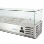 Дополнительное фото №3 - Холодильная витрина для топпинга GoodFood GF-VRX2000/330-H6C 10хGN1/4 емкостей