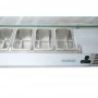 Додаткове фото №3 - Холодильна вітрина для топінгу GoodFood GF-VRX2000/380-H6C на 9 гастроємностей