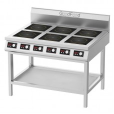 Плита ел індукційна GoodFood IC35 SESTETTO 6 конфорки