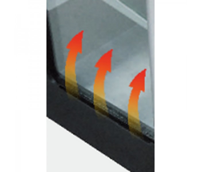 Холодильна вітрина 300 л GoodFood RT300L3 чорна