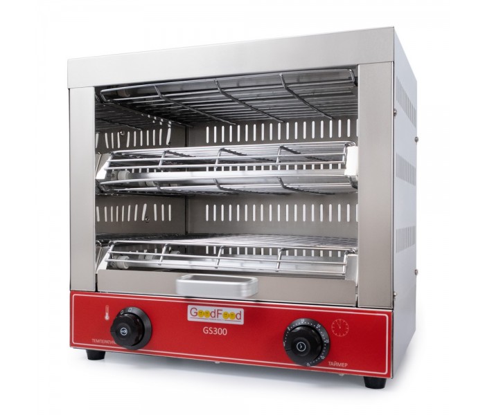Гриль саламандра электрический GoodFood GS300 DOUBLE