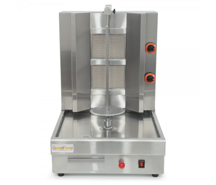 Аппарат для шаурмы 20 кг газовый с двигателем GoodFood SM2MG