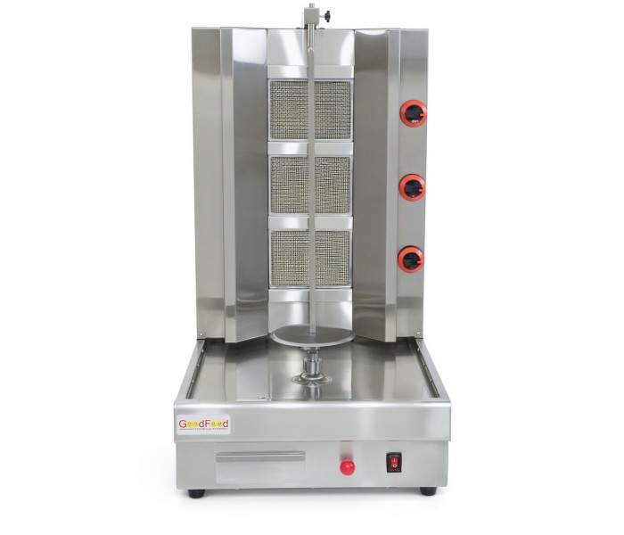 Аппарат для шаурмы 35 кг газовый с двигателем GoodFood SM3MG