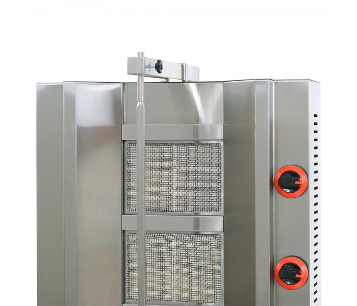Аппарат для шаурмы 50 кг газовый с двигателем GoodFood SM4MG