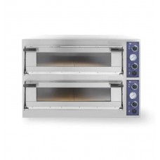Подовая печь для пиццы Hendi 227268 Trays 44 Glass 2 уровня