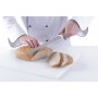 Додаткове фото №2 - Ніж кухонний для хліба/здоби L25cm Hendi 843055 HACCP біла ручка