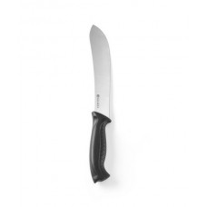 Нож мясника для кухни L25cm Hendi 844410 черная ручка