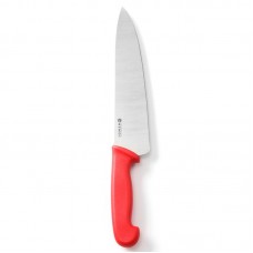 Нож кухонный поварской L24cm Hendi 842720 HACCP красная ручка