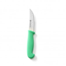 Ніж для овочів Hendi 842317 L13cm HACCP зелена ручка для кухні